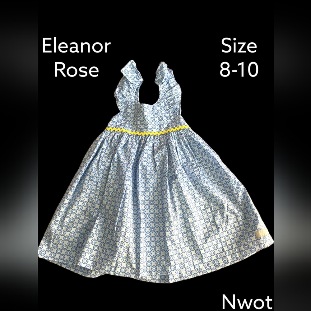 ER blue dress w/ matching headband